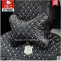 Car Headrest Neck Pillow Bone Shape Windmill Pattern-Black